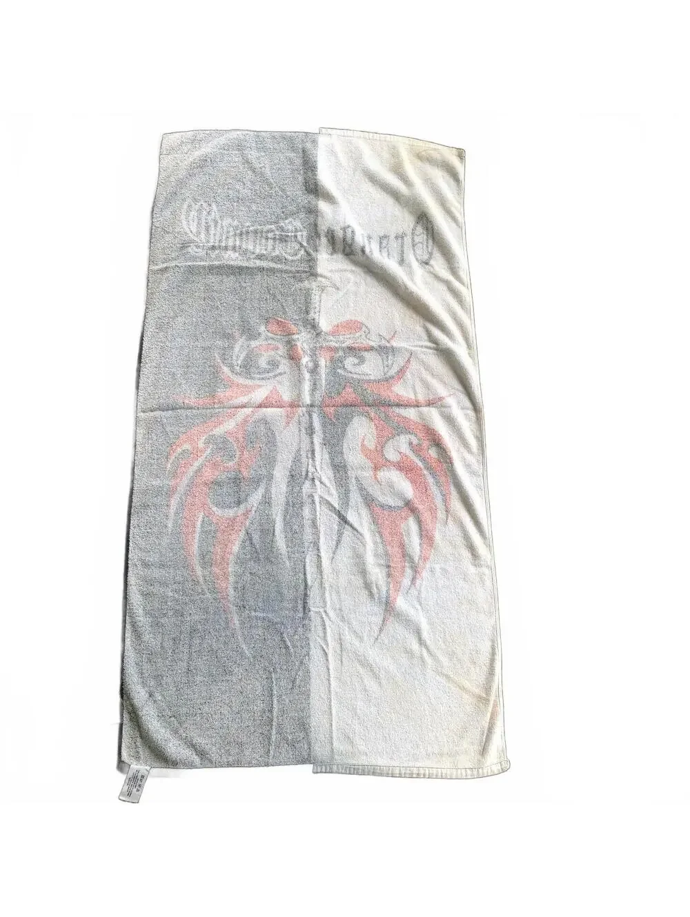 C.O.C. Orange County Choppers Black and White Cotton Towel